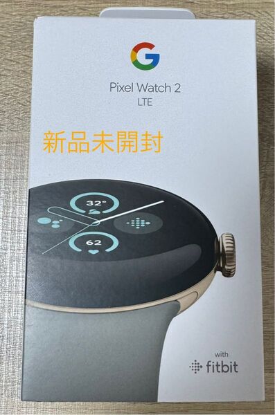 Pixel Watch 2 4G LTE+Bluetooth/Wi-Fi Champagne Goldアルミケース/Hazel