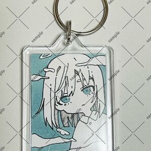 キーホルダー 直筆イラスト 手書き 手描き 手作り ハンドメイド オリジナル