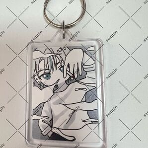 キーホルダー 直筆イラスト 手書き 手描き 手作り ハンドメイド オリジナル