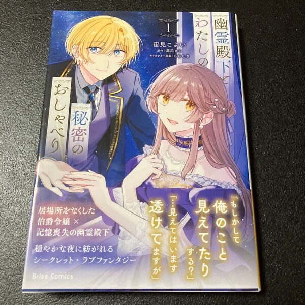 幽霊殿下とわたしの秘密のおしゃべり 1 (ブリーゼコミックス) 宙見こよい/漫画 鷹凪きら/原作 ももしき/キャラクター原案