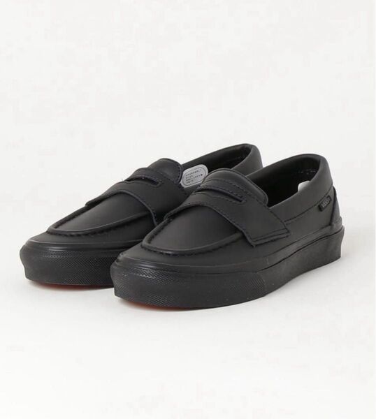 VANS ヴァンズ ローファー V196CF BLACK/BLACK 28cm スニーカー ブラック