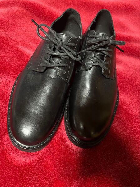 clarks クラークス レザーシューズ 黒 革靴 27.5cm 9.5 ブラック ビジネスシューズ プレーントゥ 本革