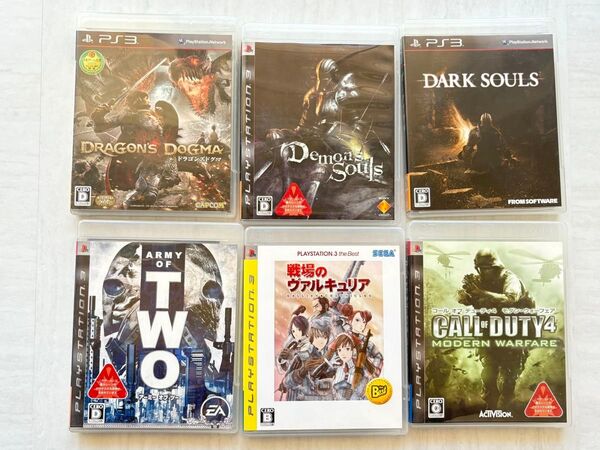 PS3 ソフト プレイステーション3 6枚セット ps3 PlayStation3 ゲームソフト