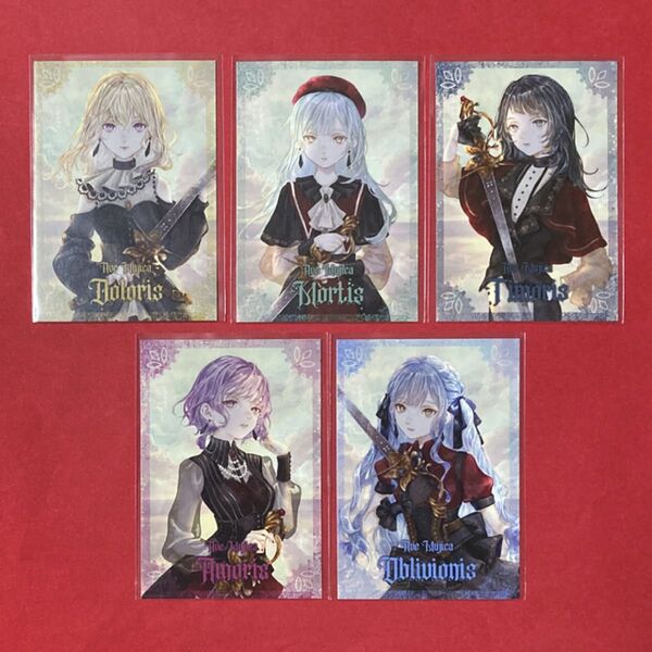Ave Mujica「Completeness」キャラクター カード 5種 CD 特典