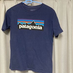 patagonia Tシャツ ネイビー