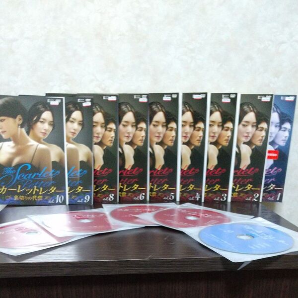 韓国ドラマ The Scarlet Letter 裏切りの代償 DVD 全10巻セット