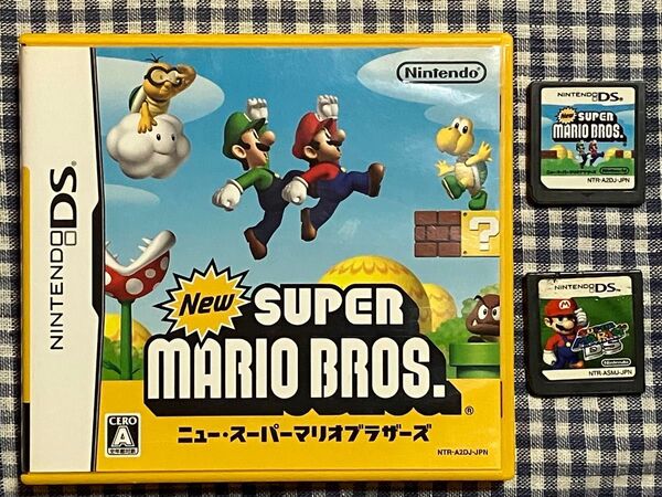 DS New スーパーマリオブラザーズ スーパーマリオ64DS 2本セット ニンテンドー