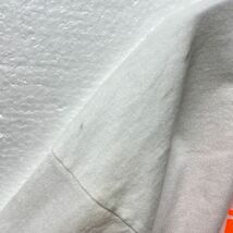 USA製 90's フルーツオブザルーム クルーネック プリント 半袖 Ｔシャツ オレンジ (XL) 90年代 アメリカ製 猫柄 オレンジ_画像9