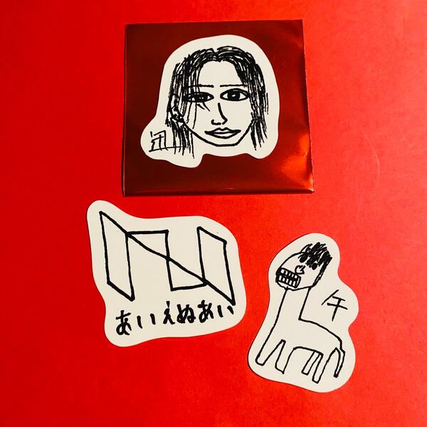 松田迅 INI MJ画伯ステッカー XQUARE