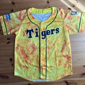 阪神タイガース ユニフォーム ウル虎の夏シリーズ ウル虎 応援 2019年 サイズF 黄 ジョーシン
