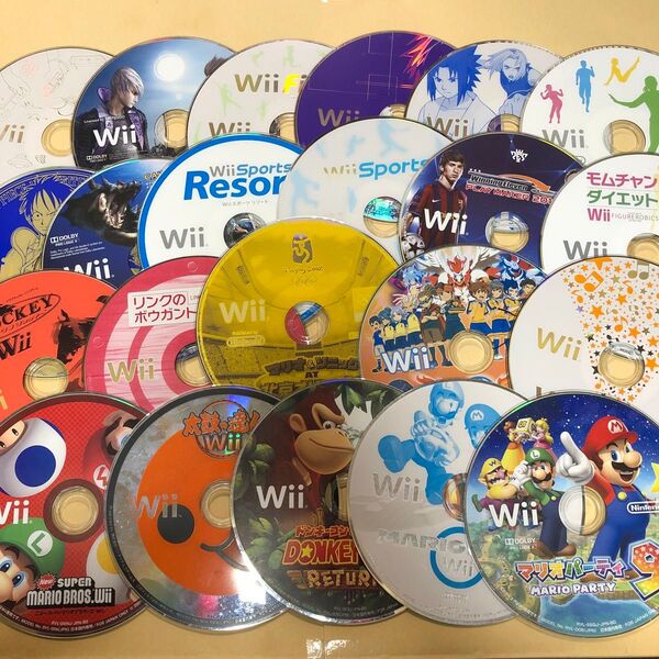 【A】Wiiディスクのみ 22枚セット