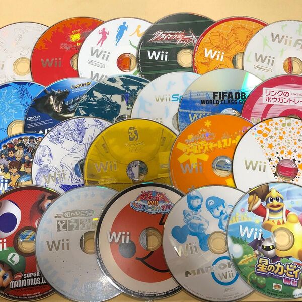 【G】Wiiディスク 22枚セット