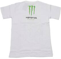 Monster energy モンスターエナジー スカルデザイン 半袖 Tシャツ （ホワイト）(XXL) [並行輸入品]_画像2