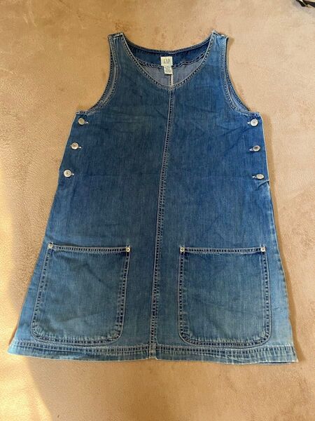 GAP デニムジャンパースカート