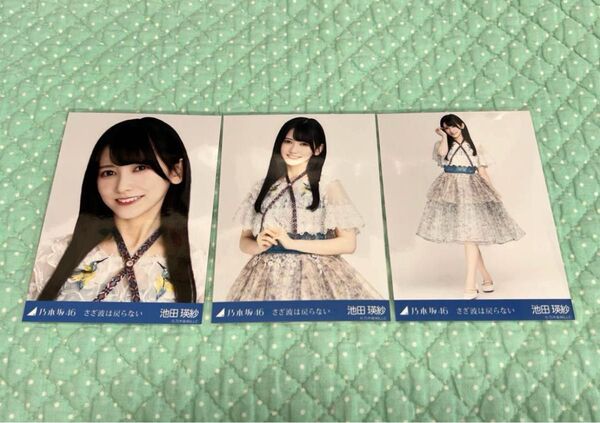 乃木坂46 生写真 コンプ 池田瑛紗 さざ波は戻らない