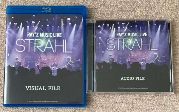 Blu-ray CD RAY'z MUSIC LIVE STRAHL タイトー レイ ブルーレイ BD ゲーム音楽