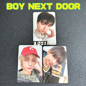 BOY NEXT DOOR トレカ ジェヒョン イハン ウナク No Genre ティンケース フォトカード