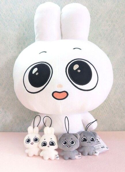 Kkamung&Angto めちゃもふぐっとぬいぐるみ マスコット セット