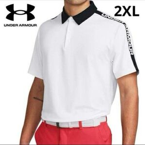 新品 UNDER ARMOUR 2XL メンズ ゴルフシャツ アンダーアーマー 大きいサイズ