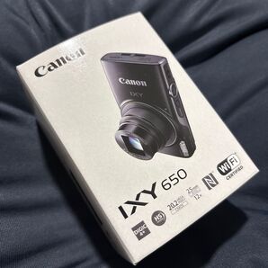 ★CANON★キヤノン★IXY 650★デジカメ★新品未使用★保証書押印あり★ブラック★キャノン★