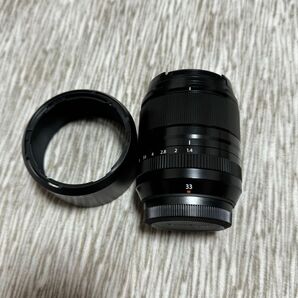 Fujifilm XF33mmF1.4 R LM WR【別売フード付き】