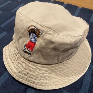 POLO RALPH LAUREN ポロベア バケットハット ベージュ