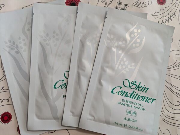 アルビオン 薬用スキンコンディショナーエッセンシャルペーパーマスクN 4枚
