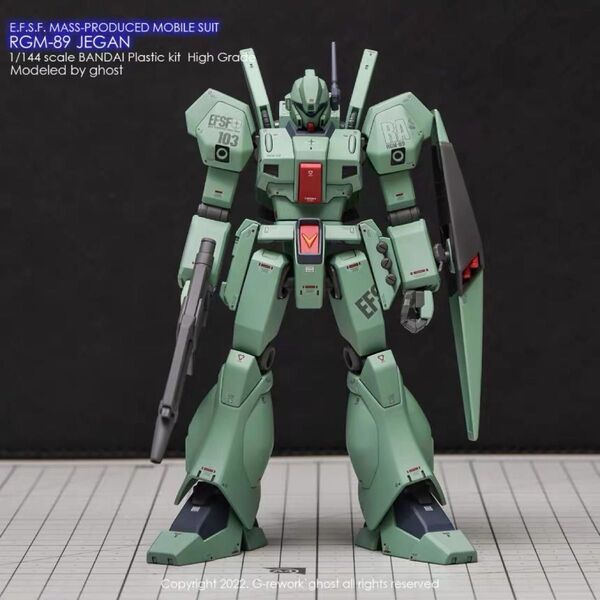HGUC ジェガン用水転写式デカール 炎社製 ガンダム ガンプラ プラモデル