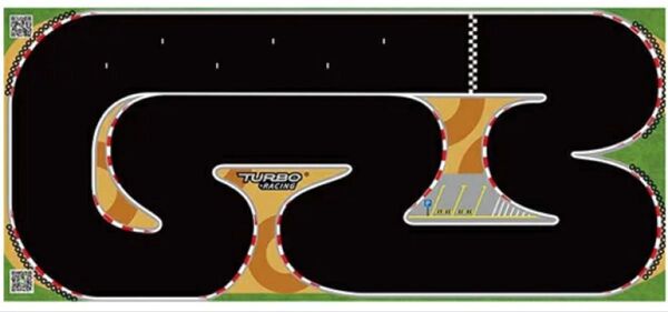TURBO RACING ターボレーシング 1/76スケール RCトラック ロング 80×180cm