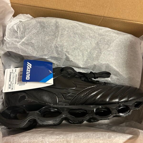 新品27cm Mizuno Wave Prophecy Morelia Neo "Black" ウエーブプロフェシーモレリアネオ