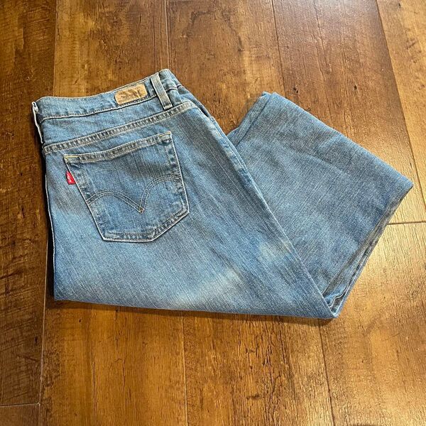 Levi's505 Mexico製 リーバイス デニムパンツジーンズ デニム 古着 ジーパン ストリート ワイドテーパードジーンズ