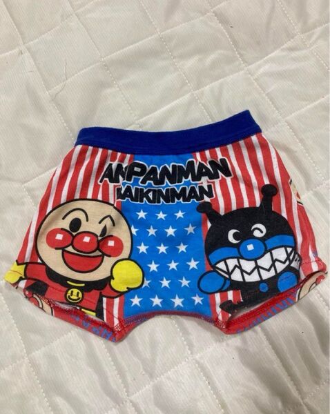 アンパンマン バイキンマン ベビー水着 90cm 男の子
