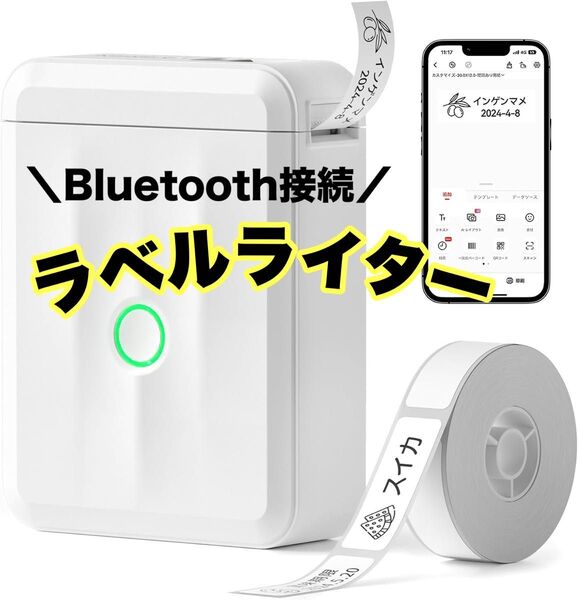 ラベルライター お名前シール シールプリンター 書類整理 調味料 テプラ 時短