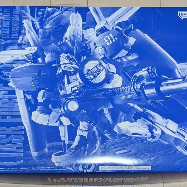 MG 1/100 Ex-Sガンダム/Sガンダム (タスクフォースα Ver.)