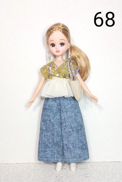 リカちゃん ハンドメイド ドール服 4点セット 現品限り