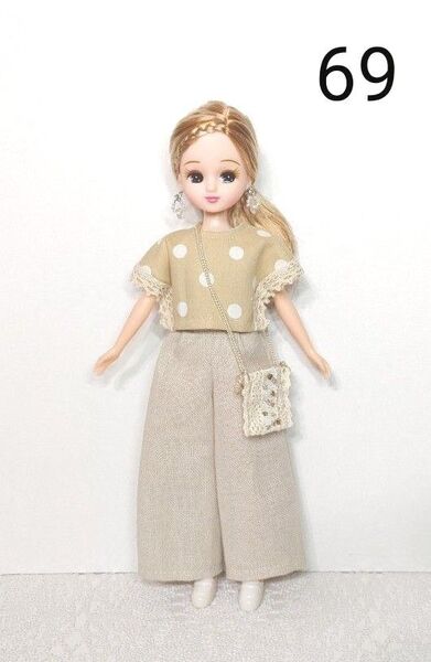 リカちゃん ハンドメイド ドール服 4点セット 現品限り お買い得 少々難あり