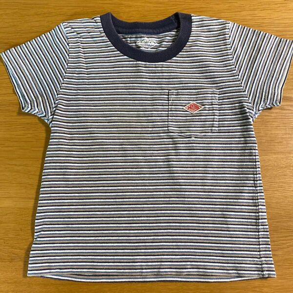 ダントン DANTON キッズ 100〜110 S ボーダー Tシャツ カットソー