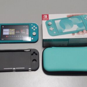 美品 Nintendo Switch Lite ターコイズ