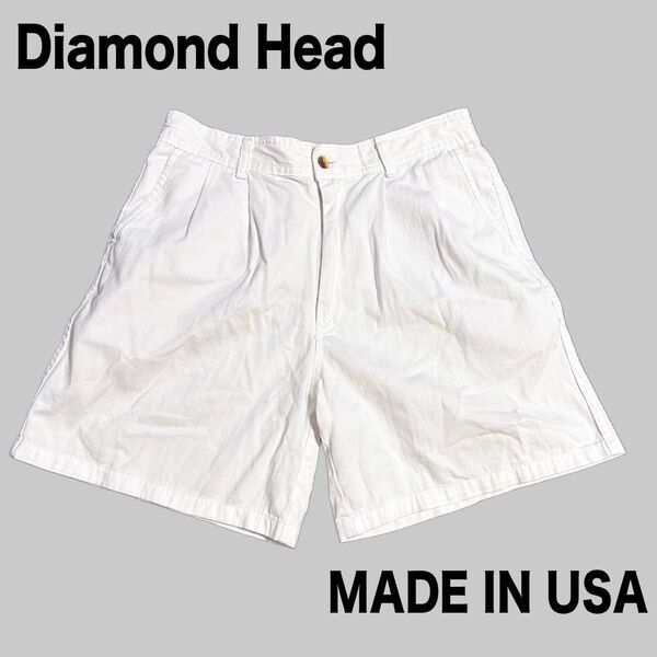★90s Diamond Head ヴィンテージ ハワイアン ショーツ W34 ショートパンツ ハーフパンツ コットン