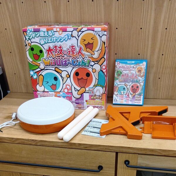 太鼓の達人 WiiUばーじょん 太鼓とバチ ソフト コントローラー同梱版