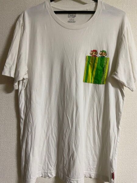 ユニクロ マリオ ルイージ Tシャツ Lサイズ ホワイト まとめ売りok