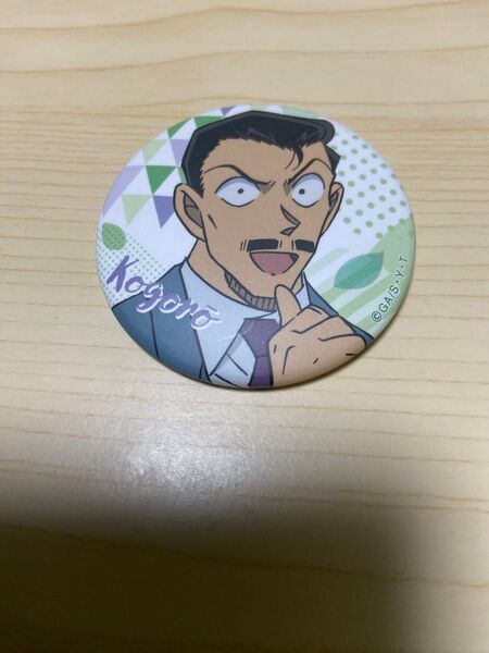 名探偵コナン 缶バッジ 毛利小五郎