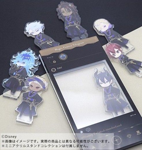 ツイステ マジカルカメラデザイン アクリルフレーム キーホルダー 販売終了