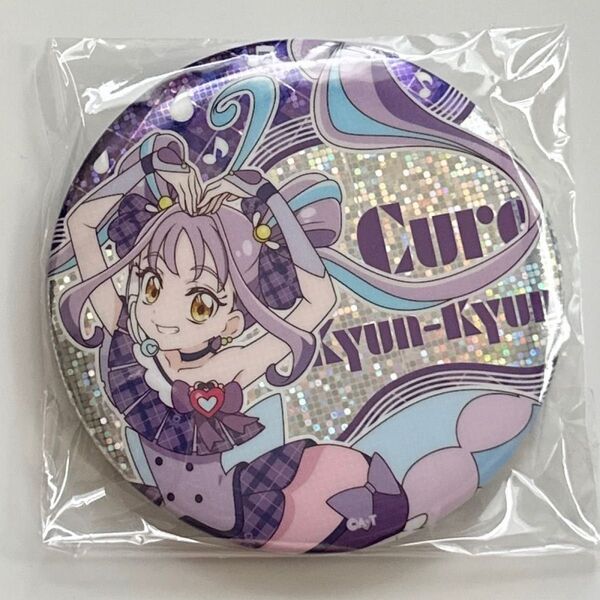 キュアキュンキュン 缶バッジ BIGホログラム缶バッジ キミとアイドルプリキュア