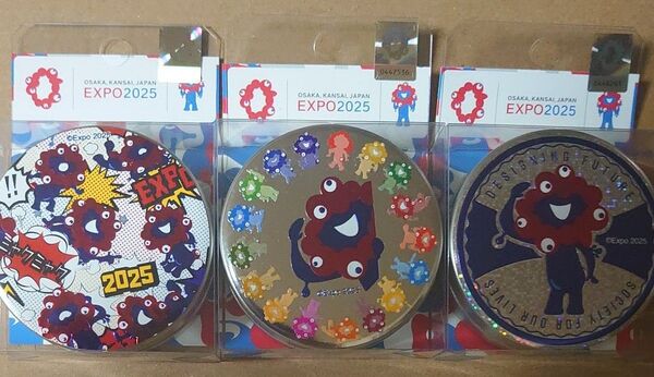 【未開封】大阪万博限定 ミャクミャク 缶入り金平糖 3個セット