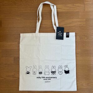 フラワーミッフィー限定 ショップトートバッグ エコバッグ 70周年ヒストリー