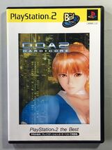 DOA2 HARD・CORE テクモ　PS2ソフト　SONY プレイステーション2_画像1