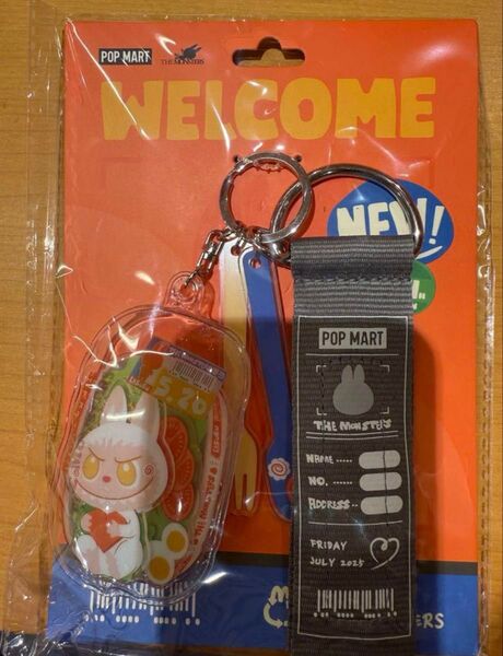 【正規品】POP MART ソラマチ ラブブ ノベルティ 購入特典 キーホルダー