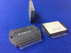 STK6732 【即決即送】 三洋 ステッピングモータードライブIC [35BoK/182290M]　Sanyo Stepping Motor Drive IC 2個セット