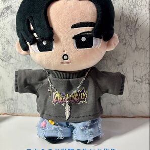 すのチルBIGぬいぐるみサイズ アウトフィット シルバーネックレス